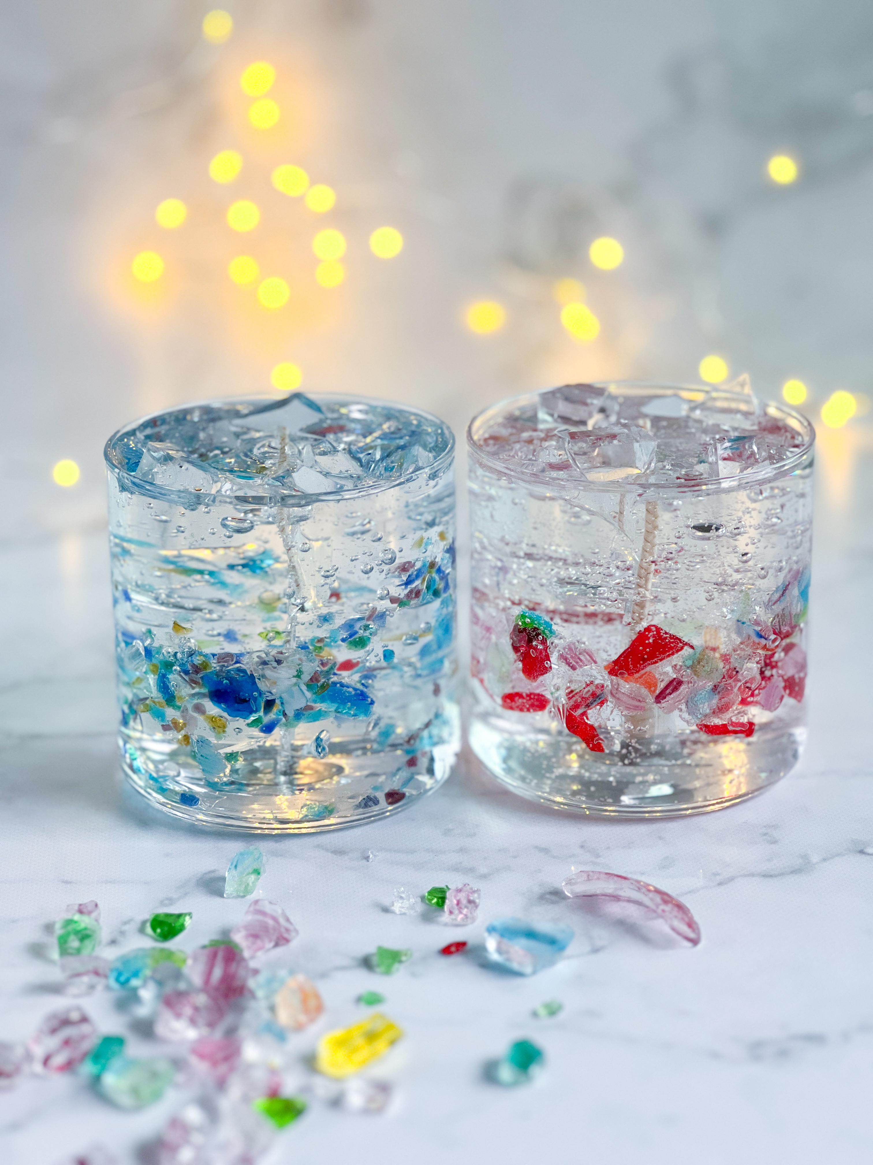 琉球ガラスのキャンドル　“琉球”  -RyuKyu-